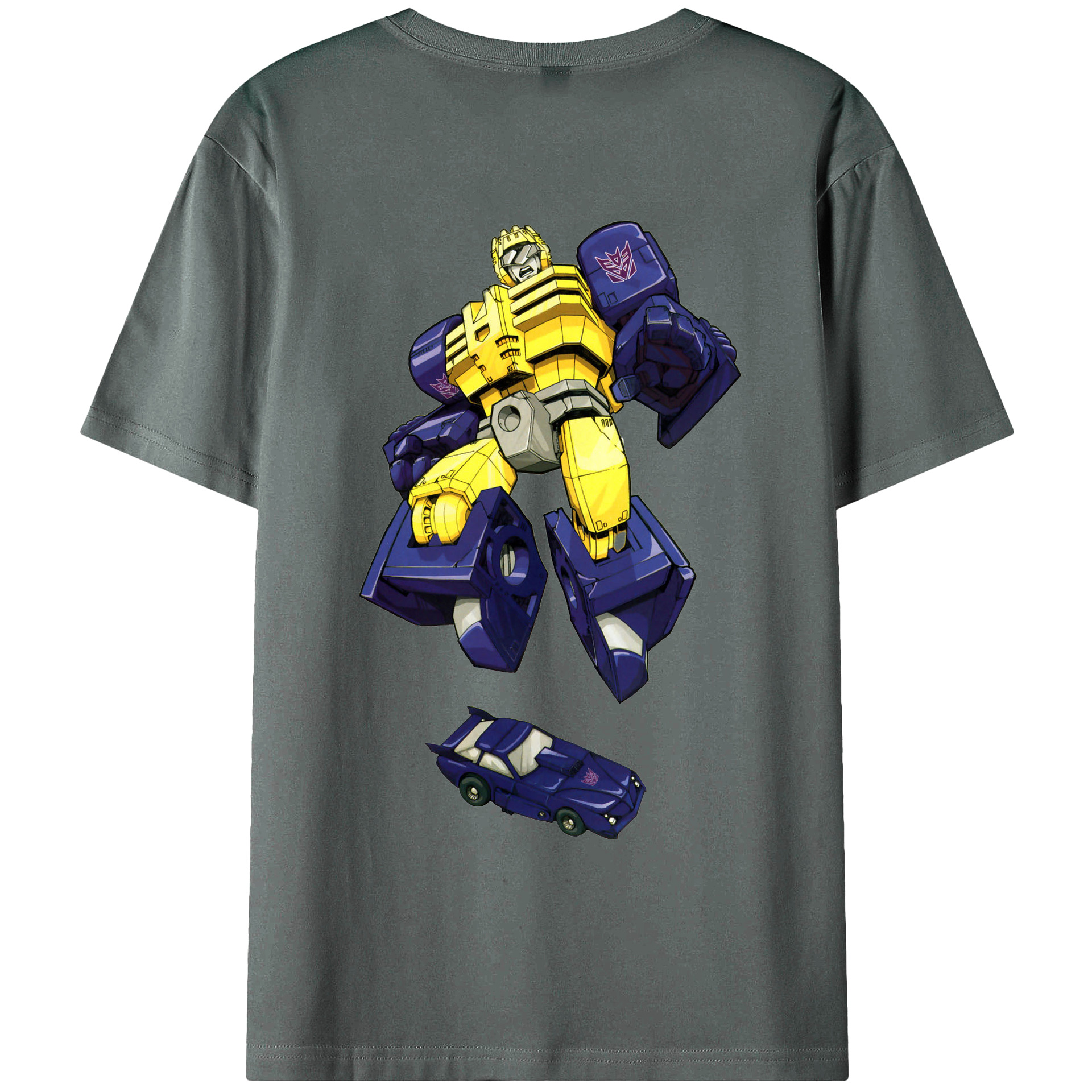 （画像用）  綿100％ メンズ半袖Tシャツ（バックプリント） 通気性